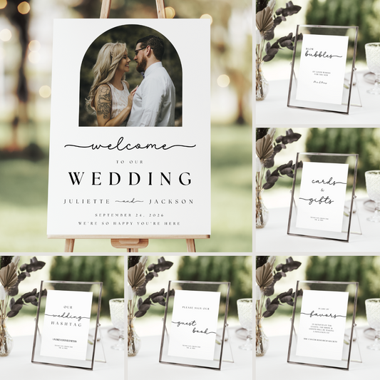 Wedding Signage Bundle - Classic Collection