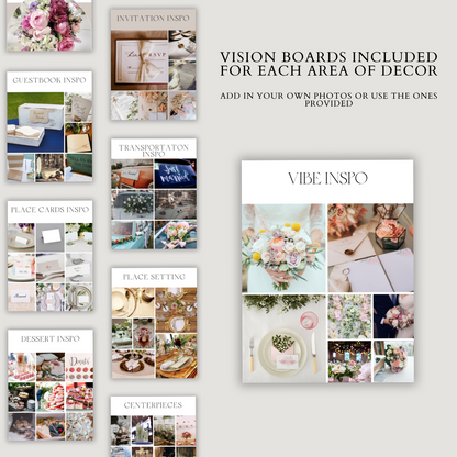 Wedding Decor Planner for the DIY Bride