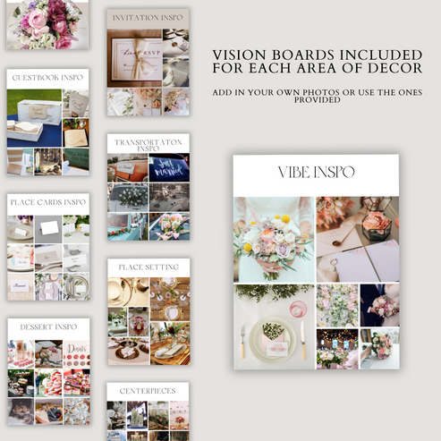 Wedding Decor Planner for the DIY Bride – My Digital Darling