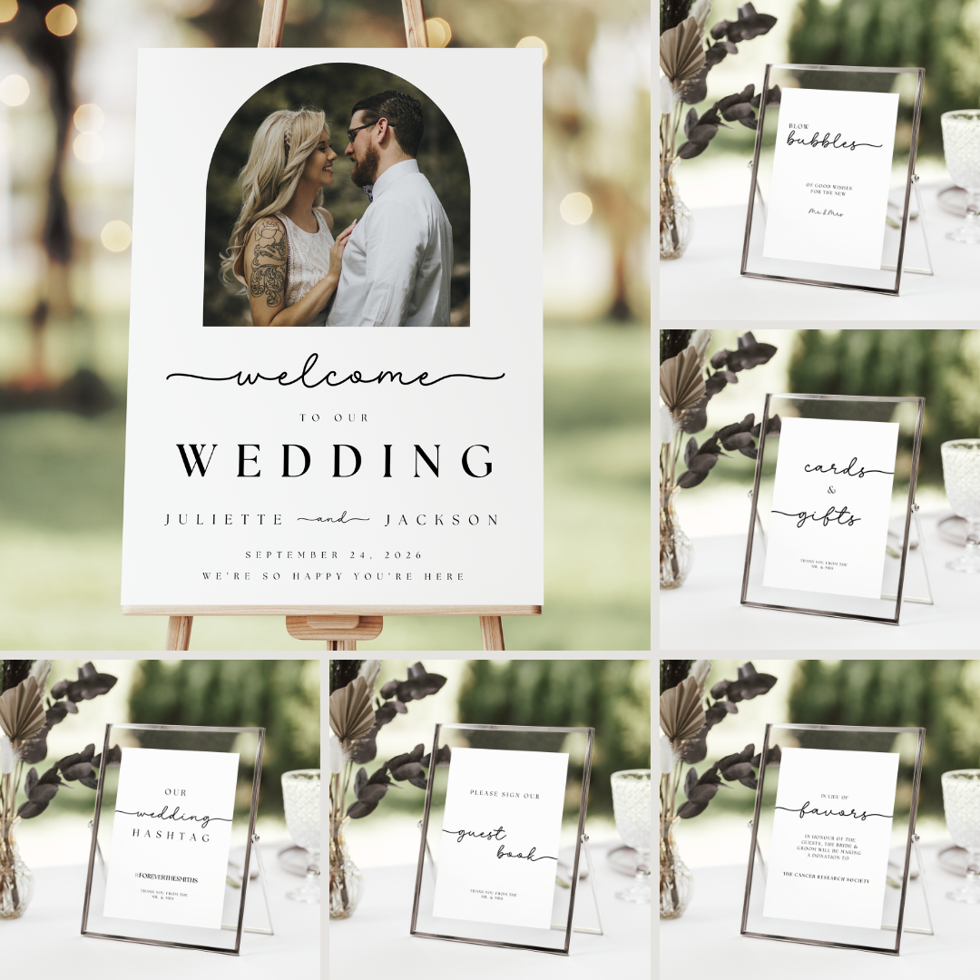 Wedding Signage Bundle - Darling Collection