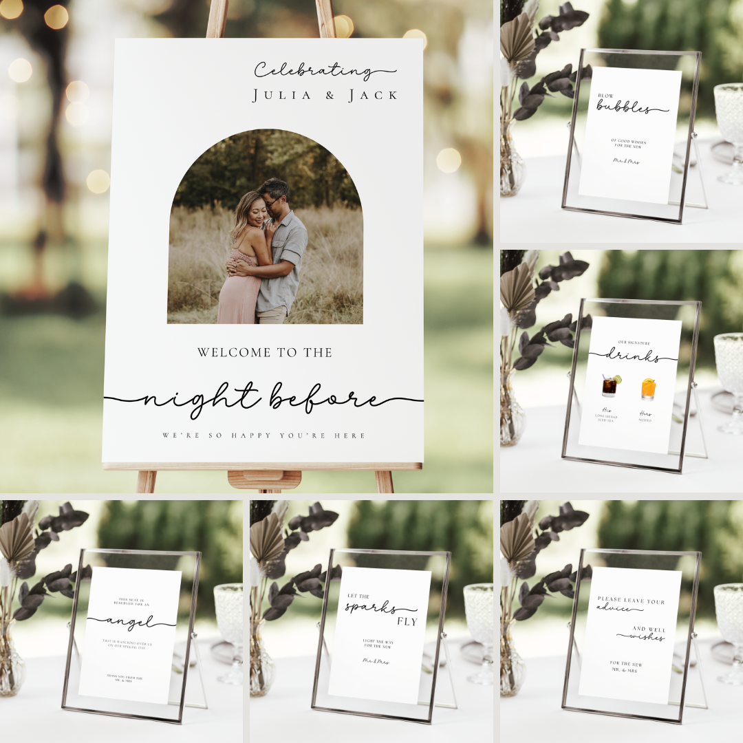 Wedding Signage Bundle - Darling Collection